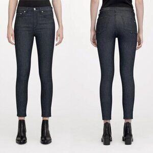 Rag & Bone Classic High Rise Ankle Skinny Jeans in Indigo Size 29